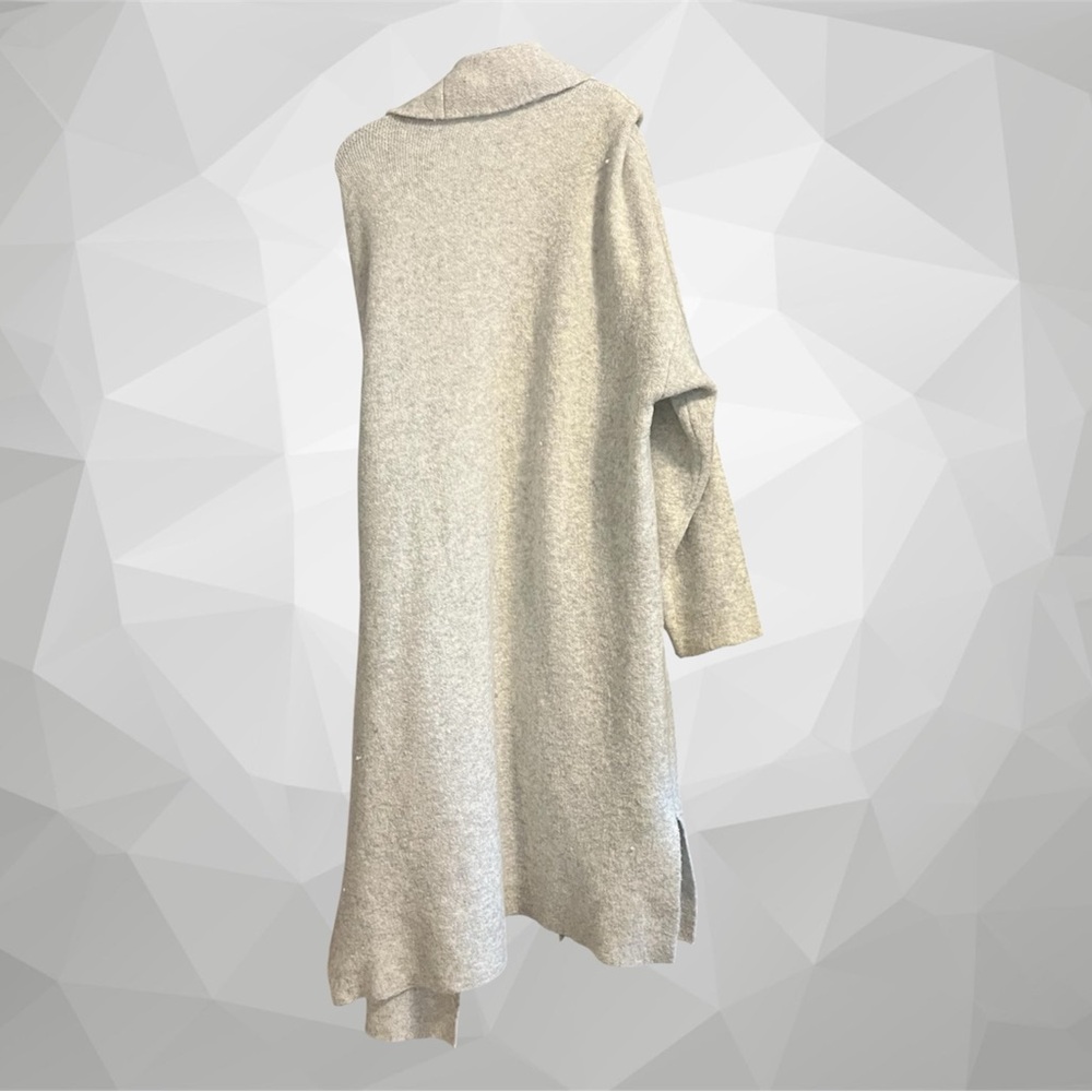 STYLUS Light Gray Women's Cardigan - Picture 2 of 3